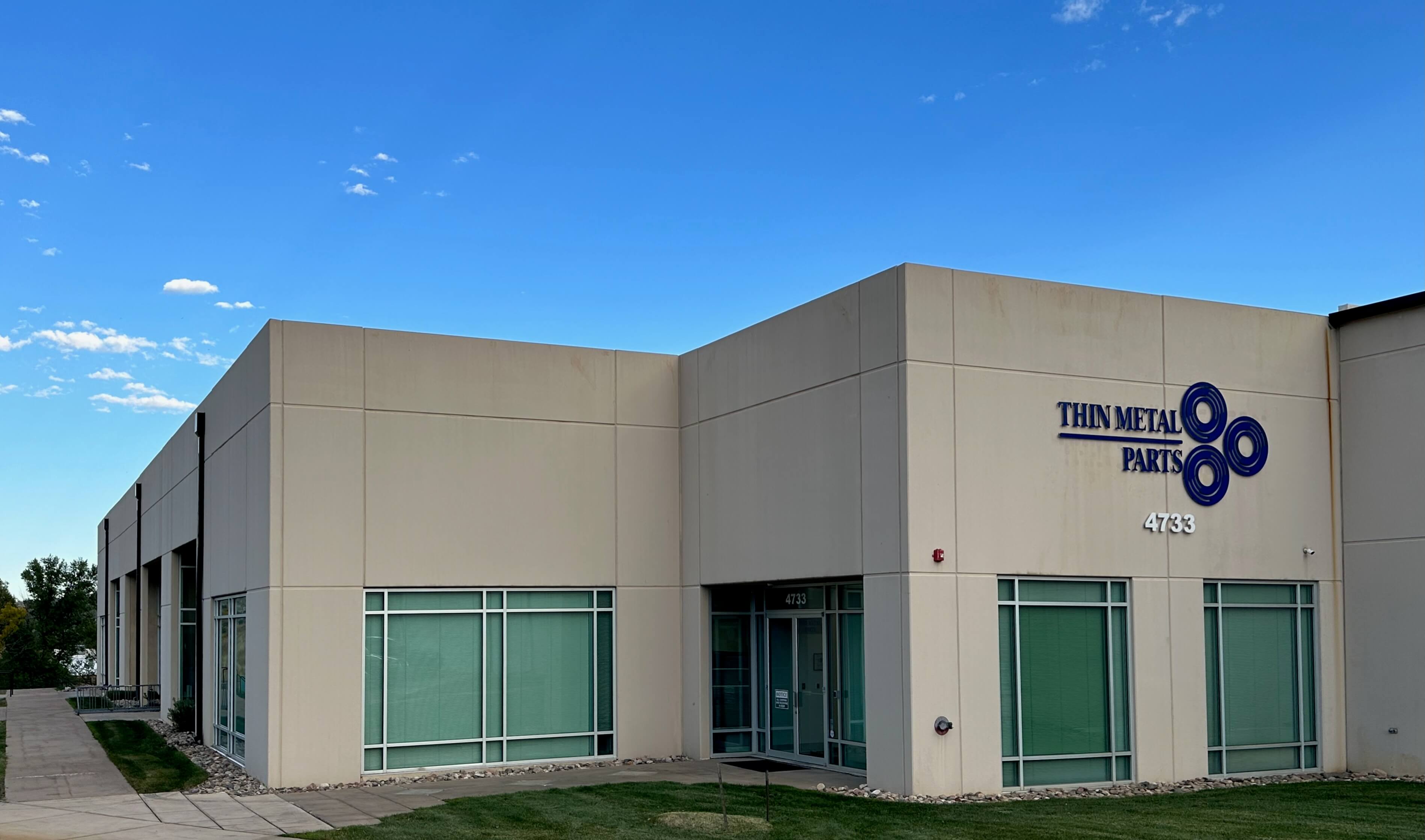 The Thin Metal Parts/EMS Building in Colorado Springs, Colorado